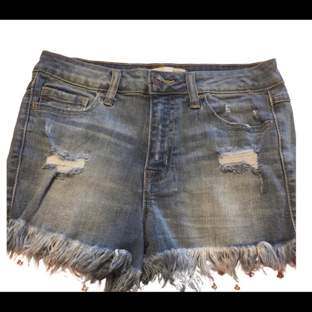 KLIQUE  B 25 GUC blue jean  shorts